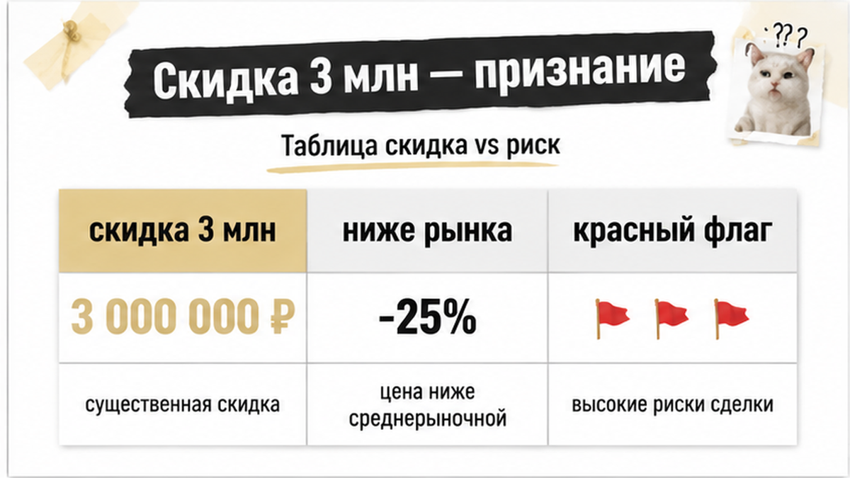 Скидка и риск