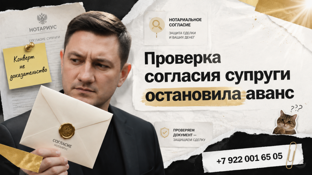 Святослав Шакин — Проверка согласия супруги остановила аванс