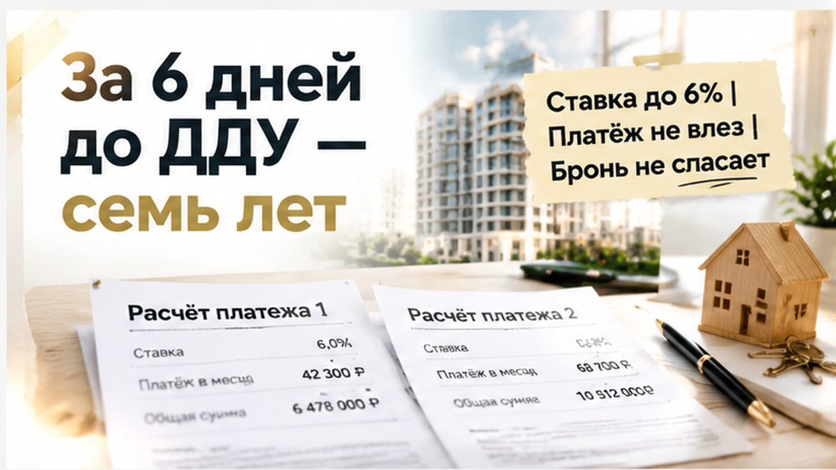 реалистичный кадр (без лица хоста) к разделу «За шесть дней до подписания ребёнку исполнилось…» — иллюстрация к кейсу о сделке.