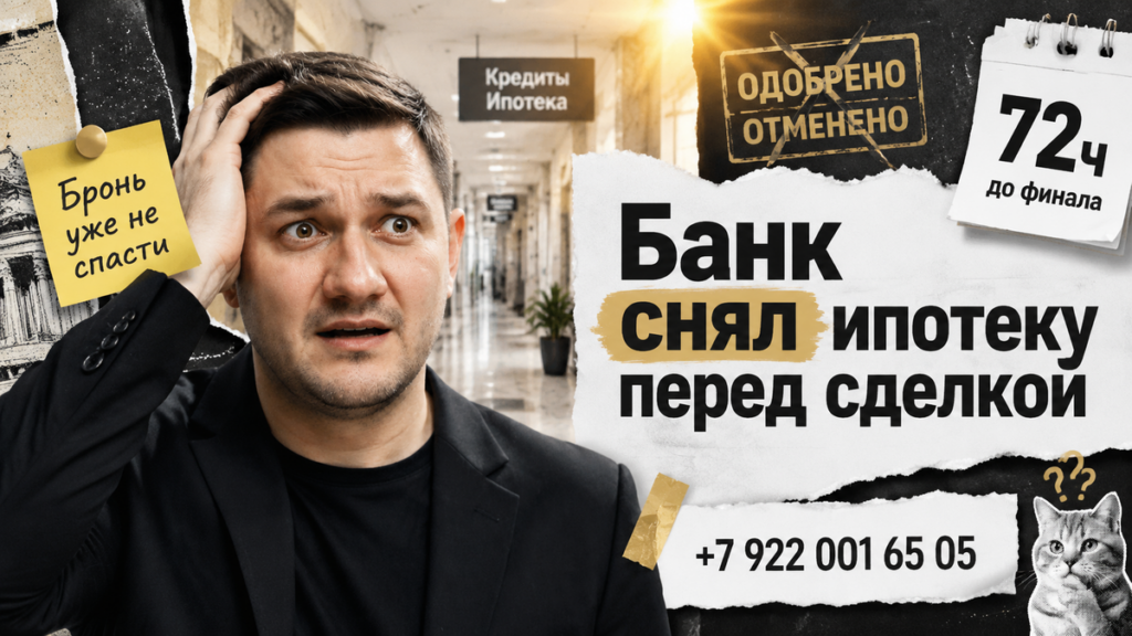 Святослав Шакин — Банк снял ипотеку перед сделкой