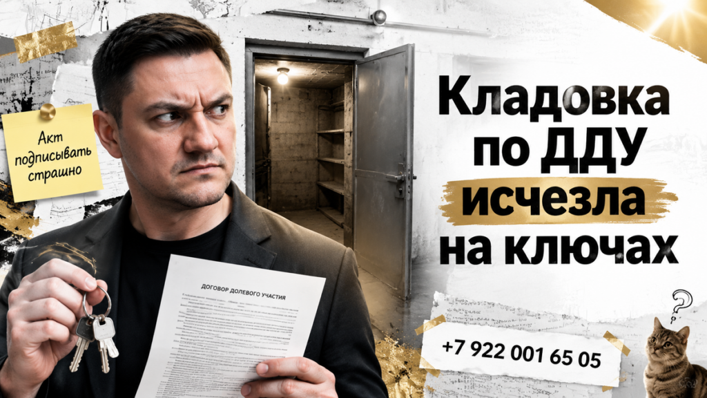 Святослав Шакин — Кладовка по ДДУ исчезла на ключах