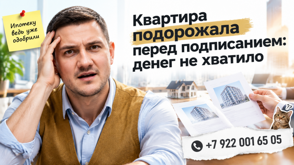 В Тюмени за 9 дней до ДДУ подорожал прайс ЖК — до аванса не дошли: что проверить в договоре и эскроу до подписи.