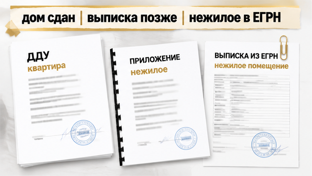 реалистичный кадр (без лица хоста) к разделу «В ДДУ слово «квартира», а в приложении — другая…» в Тюмени — иллюстрация к кейсу о сделке.