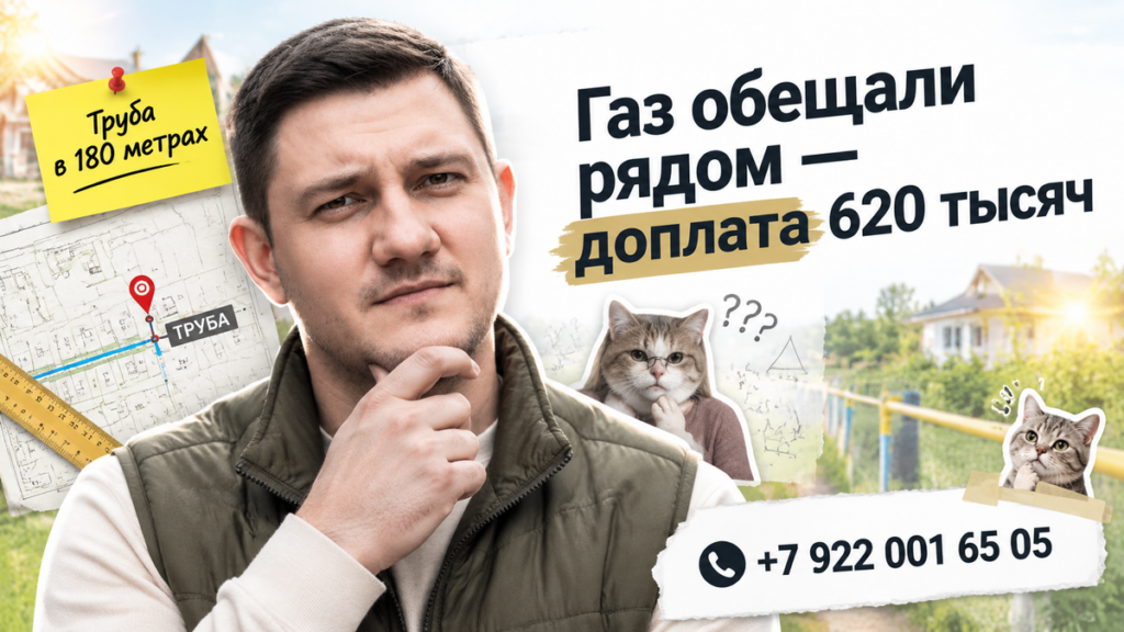 В Тюмени ДДУ на коттедж обещал газ у забора — он был в 180 м: что проверить в договоре и эскроу до подписи.