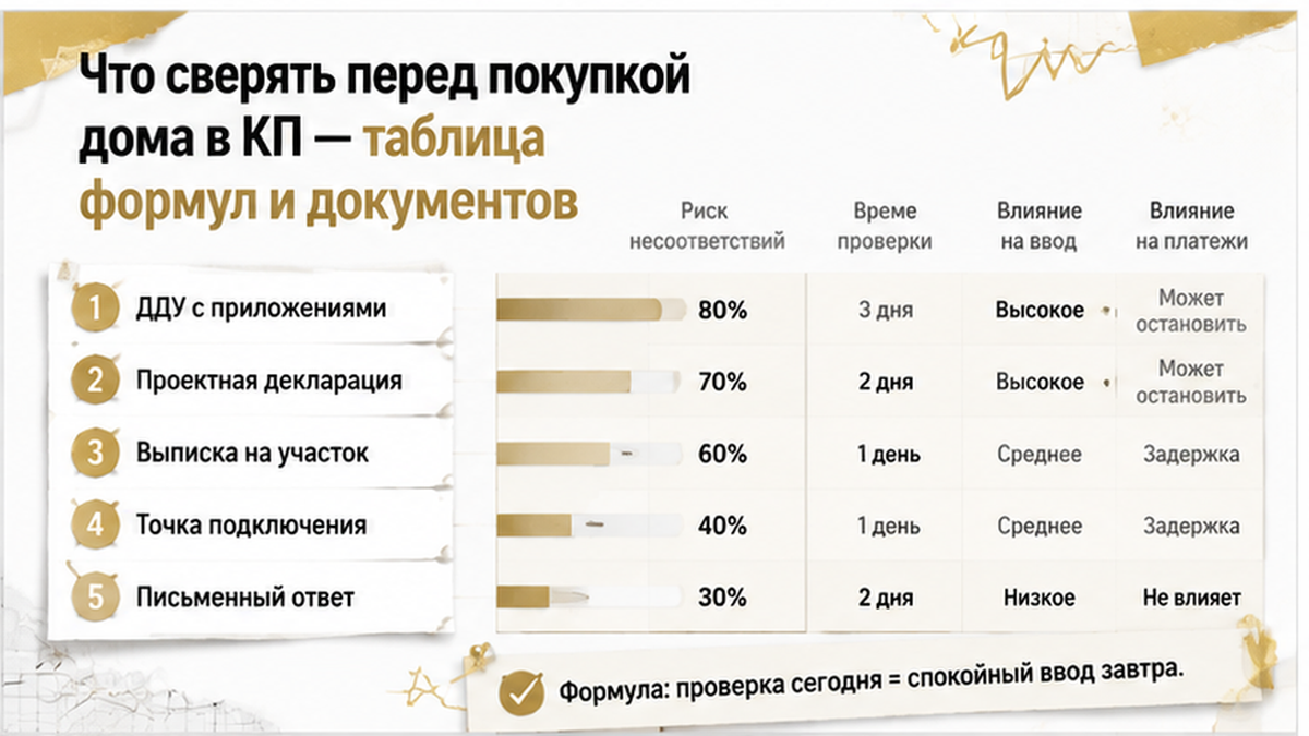 график / шкала сроков по новостройке в Тюмени: ДДУ с приложениями, Проектная декларация, Выписка на участок — иллюстрация к разбору сделки.