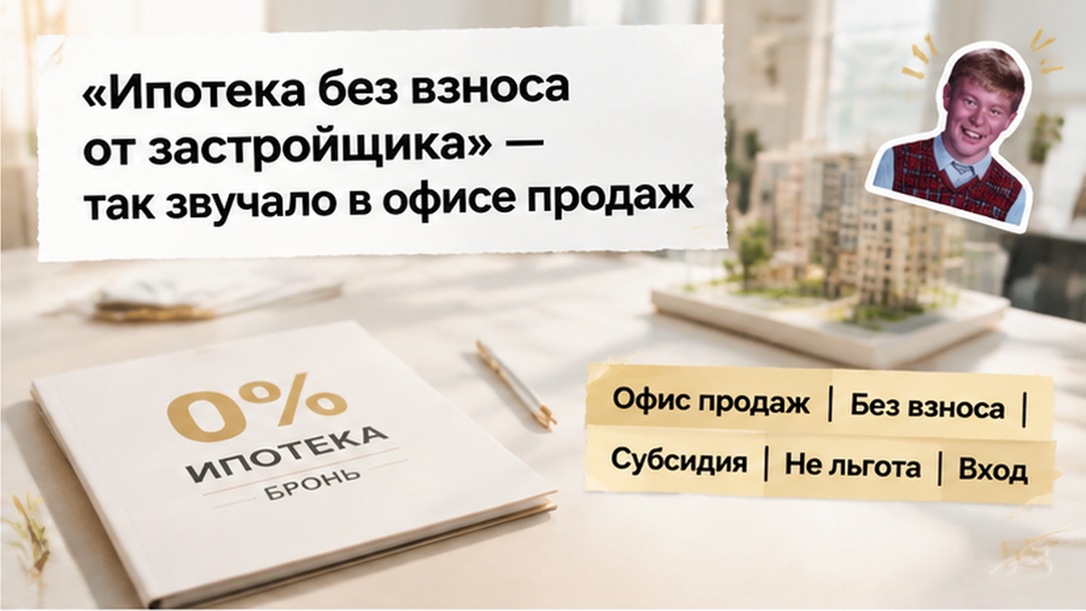 реалистичный кадр (без лица хоста) к разделу «Ипотека на новостройку в Тюмени выглядела собра…» в Тюмени — иллюстрация к кейсу о сделке.